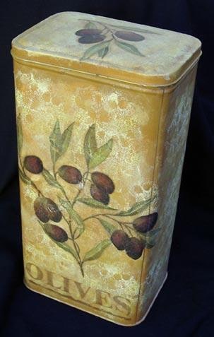 Decoupage Tin Decoupage Tin