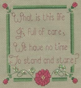 Cross-stitch pattern picture