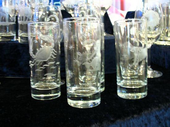 Glass Engraving while you wait!