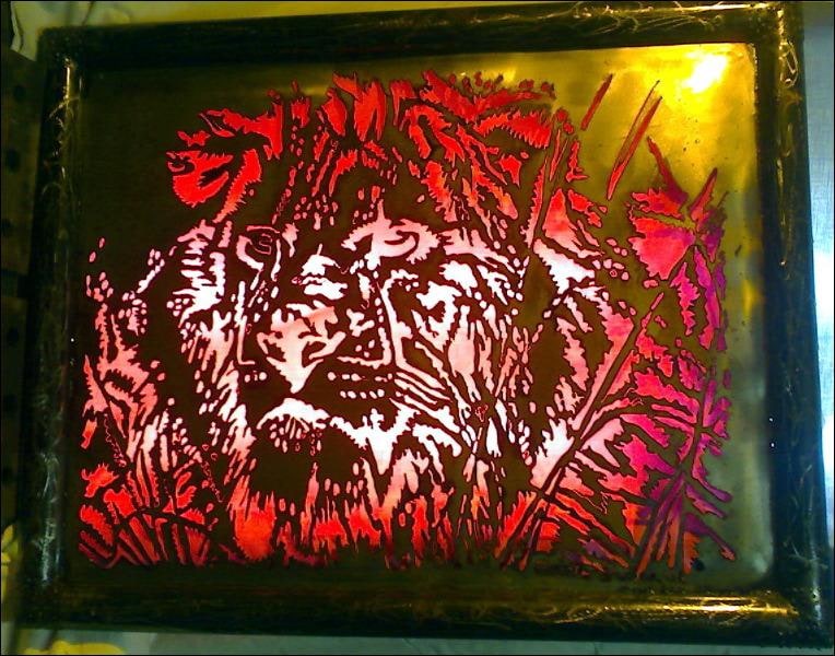 Metal artMural