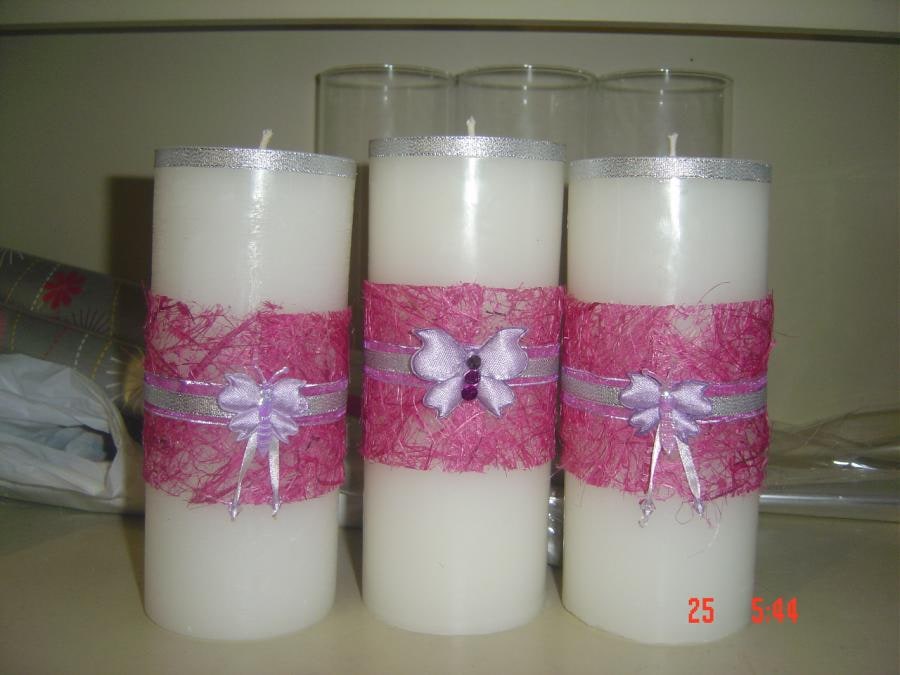 wax candle for weddings