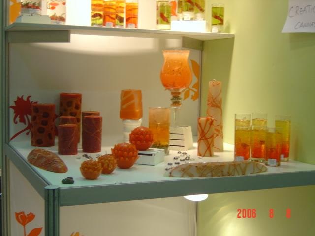 various gel candles