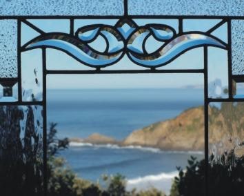 Bevels and textured glass