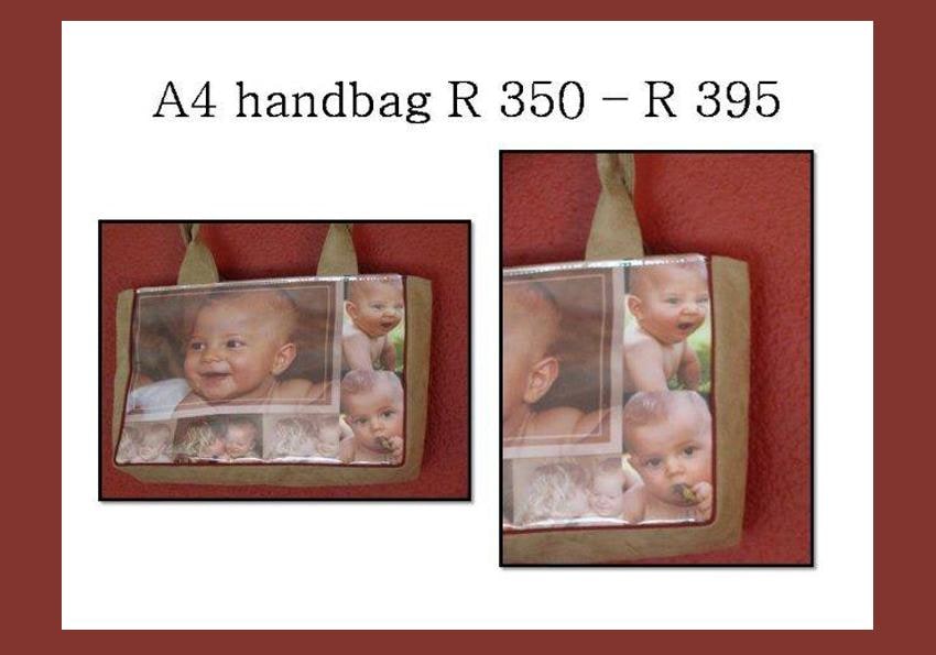 a4 photo handbag