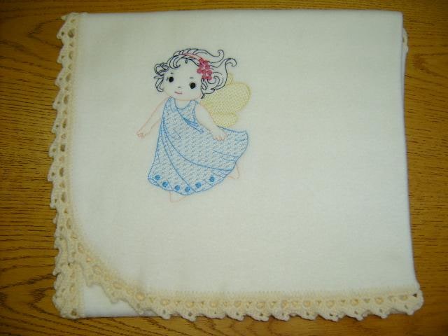 Embroidered Baby / Toddler Blanket