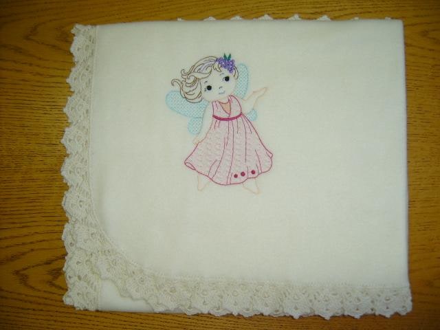 Embroidered Toddler / Baby Blanket