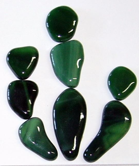 Glass Sea weed to be used as mosaic insert