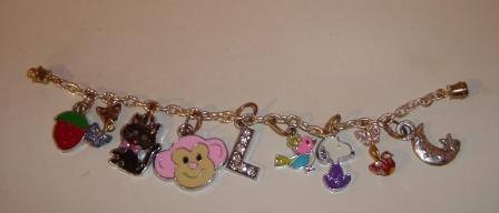 KIDDIES CHARM BRACELET SILVER
