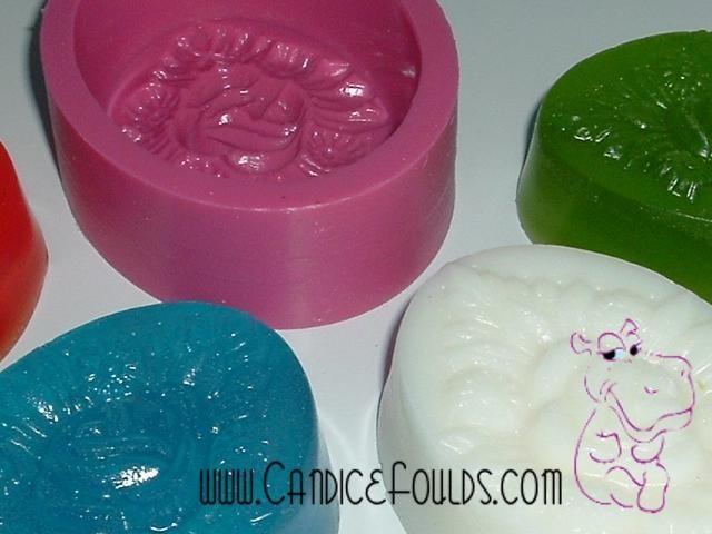 Silicone Molds - Cameo Rose (Oval)