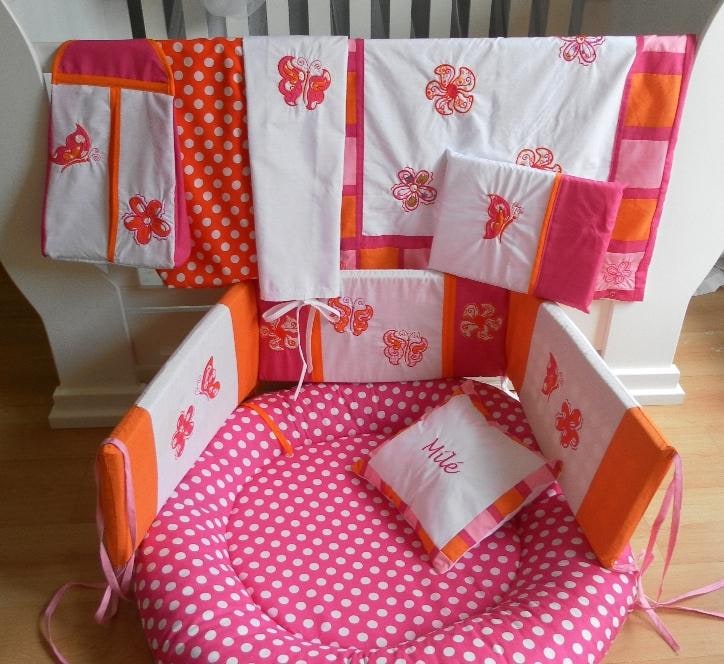 Pink Nursery Linen Set