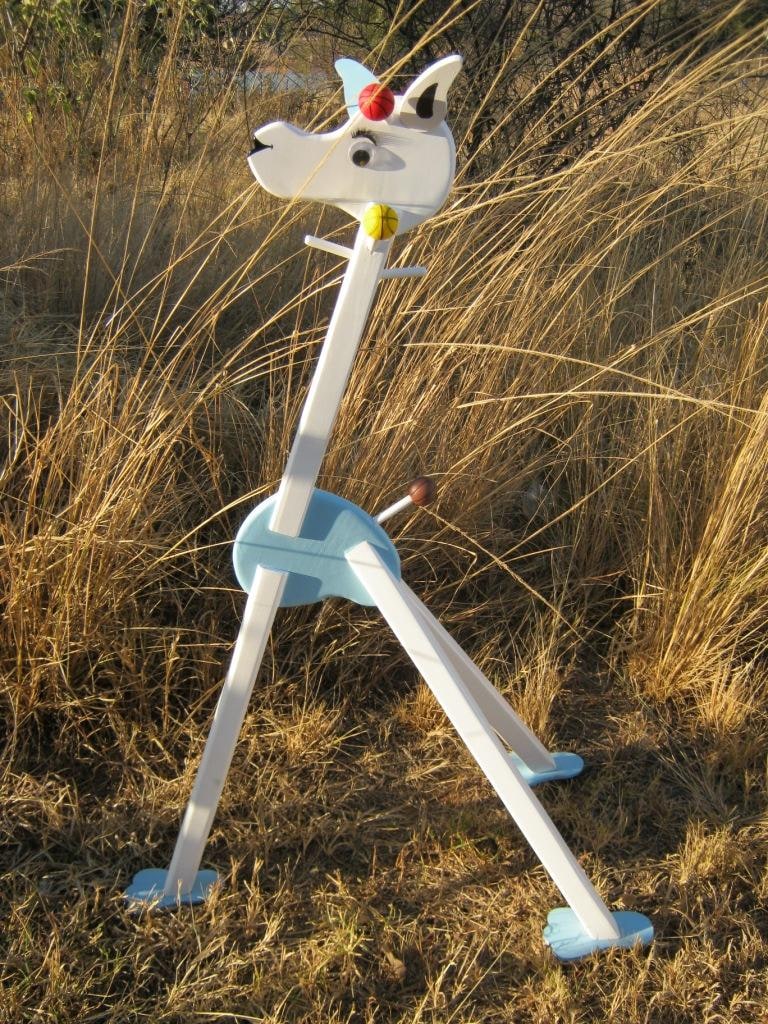 Blue Giraffe