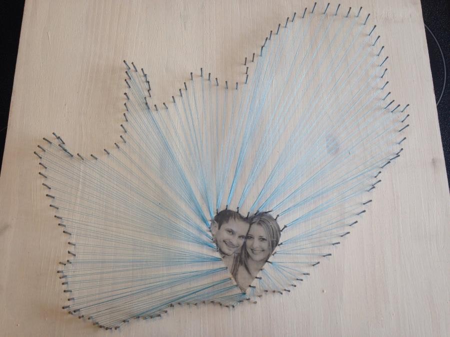 This piece was designed as a wedding gift for a couple in Port Elizabeth