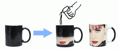 Beautiful to see mug change to show picture