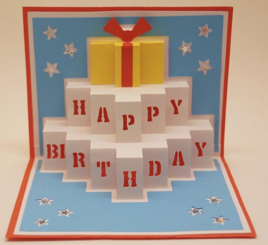 Happy Birthday Pop-Up Card