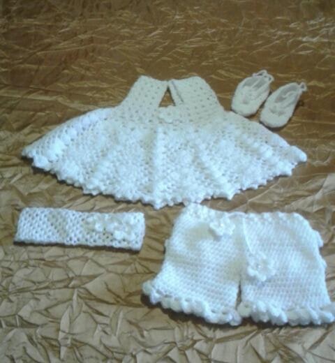 Includes headband, bloomers, dress and ballerina shoes
R300