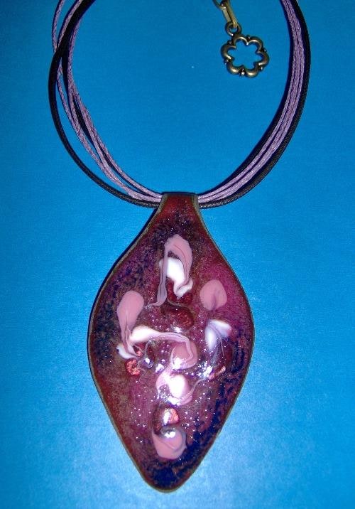 Enamel pendant