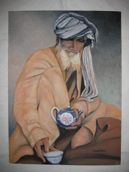 Oil on board, 57cm x 77cm
