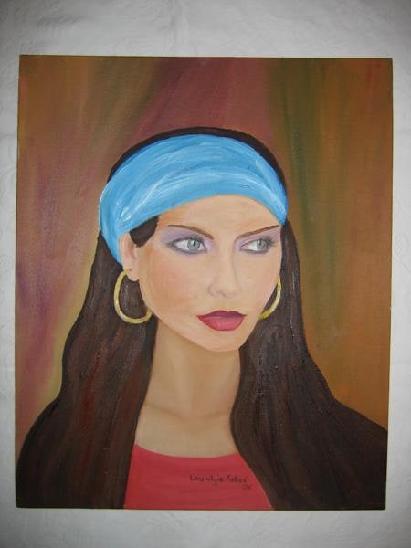 Oil on board, 56cm x 46cm