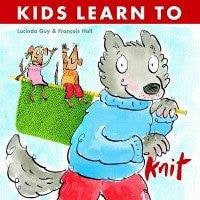 Kids learn to knit