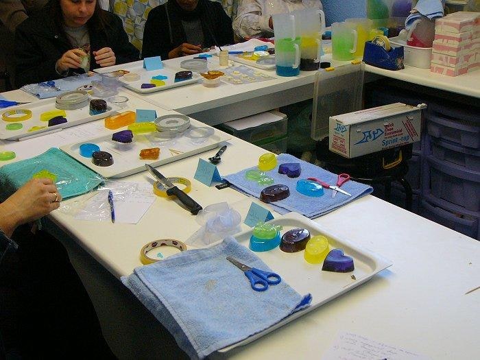Soapcrafting class