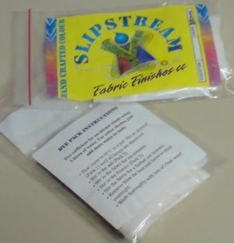 Slipstream dye is a cold reactive dye. It is very reliable and gives vibrant results that are fast over many washes if used correctly.