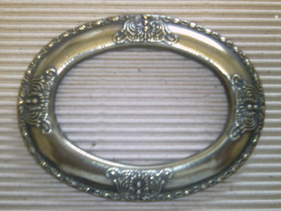Cold cast brass frame