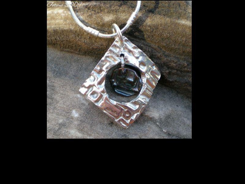 Square dangle pendant
