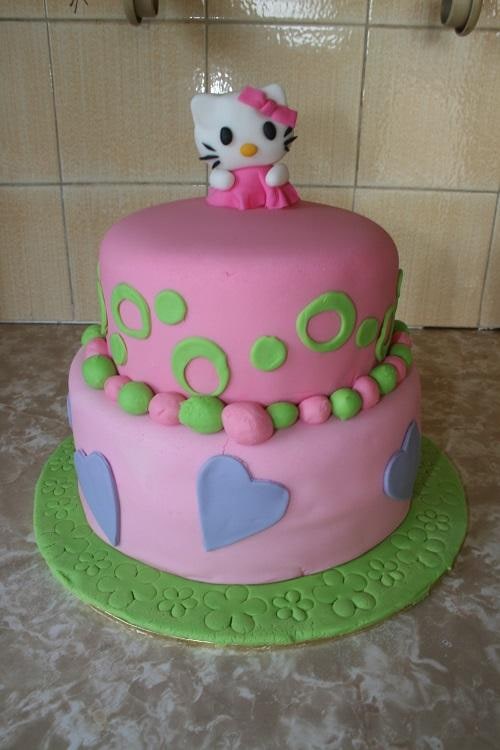 Hello Kitty birthday cake