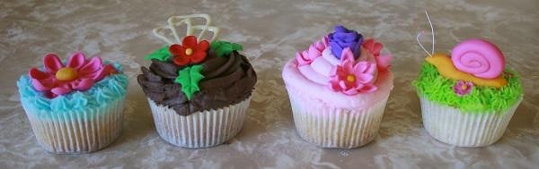 Various cupcakes